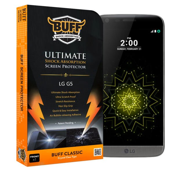 Buff G5 ile Uyumlu Darbe Emici Ekran Koruyucu Film