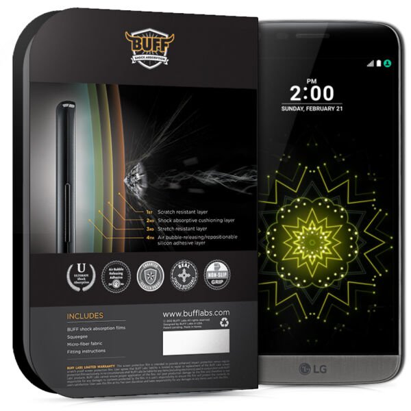 Buff G5 ile Uyumlu Darbe Emici Ekran Koruyucu Film