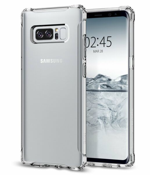 Spigen Galaxy Note 8 ile Uyumlu Kılıf Rugged Crystal