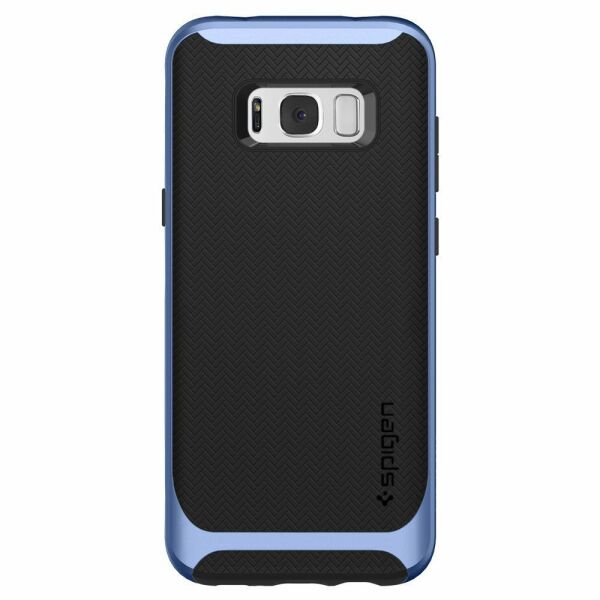 Spigen Galaxy S8 ile Uyumlu Kılıf Neo Hybrid Blue Coral