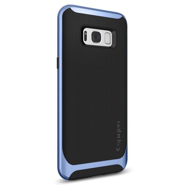 Spigen Galaxy S8 ile Uyumlu Kılıf Neo Hybrid Blue Coral