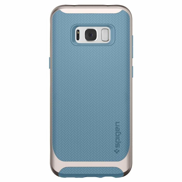 Spigen Galaxy S8 ile Uyumlu Kılıf Neo Hybrid Niagara Blue