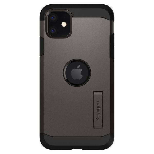 Spigen iPhone 11 Pro ile Uyumlu Kılıf Tough Armor XP Gunmetal