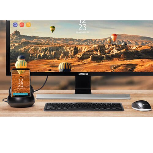 Galaxy Note 8-S9-S9+ ve S8-S8+ ile Uyumlu Dex Station Multimedia İstasyonu EE-MG950BBEGWW(Out)