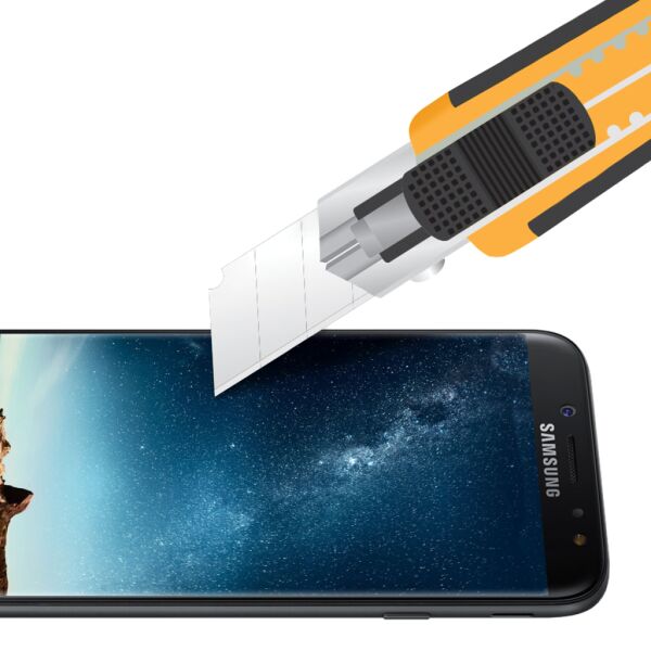 Buff Glass Galaxy J3 2018 ile Uyumlu Ekran Koruyucu Cam