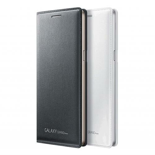 Galaxy Grand Prime ile Uyumlu Kılıf Flip Wallet Beyaz EF-WG530BWSEGWW (Out)