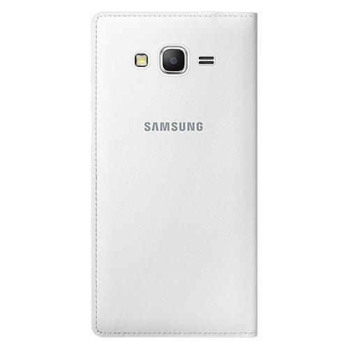 Galaxy Grand Prime ile Uyumlu Kılıf Flip Wallet Beyaz EF-WG530BWSEGWW (Out)
