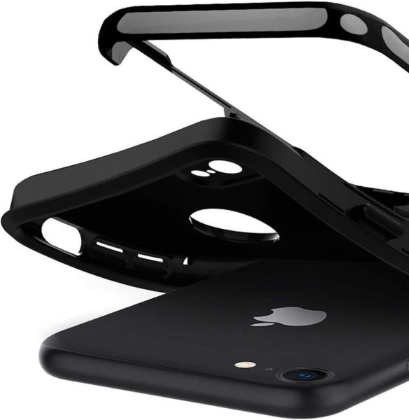 Buff iPhone 8 ile Uyumlu New Armor Kılıf Black