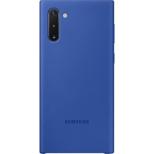 Galaxy Note 10 ile Uyumlu Silikon Kılıf Mavi EF-PN970TLEGWW (Out)