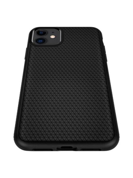 Spigen iPhone 11 ile Uyumlu Kılıf Liquid Air Matte Black