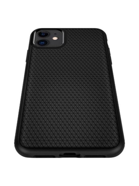 Spigen iPhone 11 ile Uyumlu Kılıf Liquid Air Matte Black
