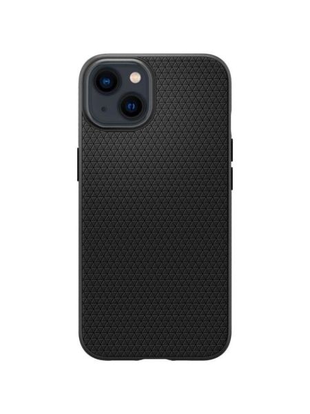 Spigen iPhone 13 Mini ile Uyumlu Kılıf Liquid Air Matte Black