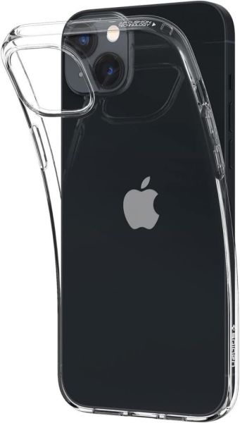 Spigen iPhone 14 Plus ile Uyumlu Kılıf Crystal Flex Crystal Clear