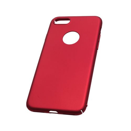iPhone 7 ile Uyumlu Rubber Kılıf Kırmızı