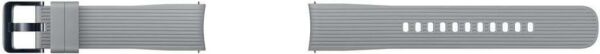 Galaxy Watch ile Uyumlu Silikon Kayış (42 mm) - Titanyum Gri ET-YSU81MJEGWW