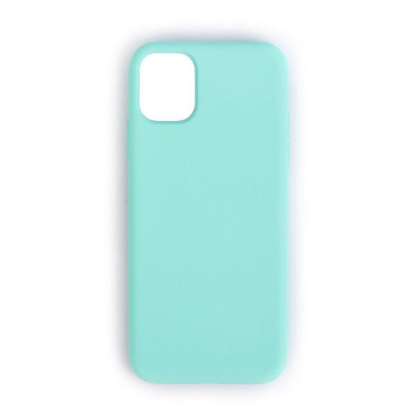 iPhone 11 ile Uyumlu Cappy Silikon Kılıf Turkuaz
