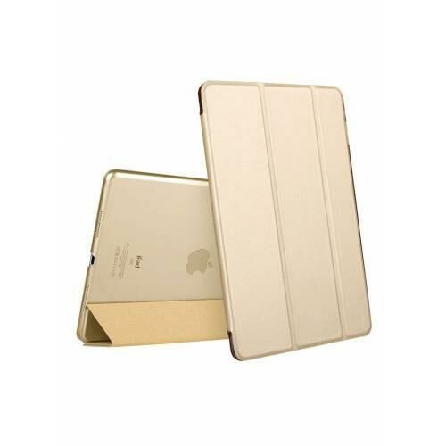 iPad Air 2 9.7'' ile Uyumlu Standlı Kılıf Gold