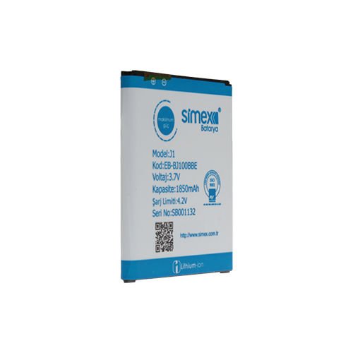 Simex Galaxy J1 ile Uyumlu Batarya 1850Mah EB-BJ100BBC