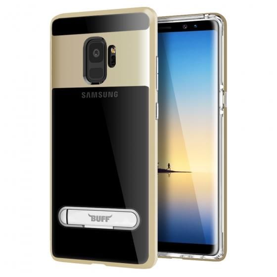 Buff Galaxy S9 ile Uyumlu Air Bumper Kılıf Gold