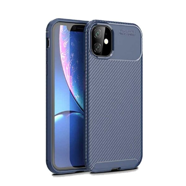 Zore iPhone 11 ile Uyumlu Negro Silikon Kılıf Lacivert