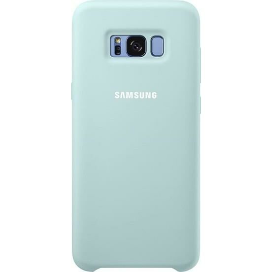 Galaxy S8 Plus ile Uyumlu Silikon Kılıf Mavi EF-PG955TLEGWW (Out)