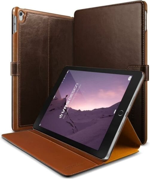 Verus iPad Pro Case Dandy 9.7 ile Uyumlu Layered Dark Brown