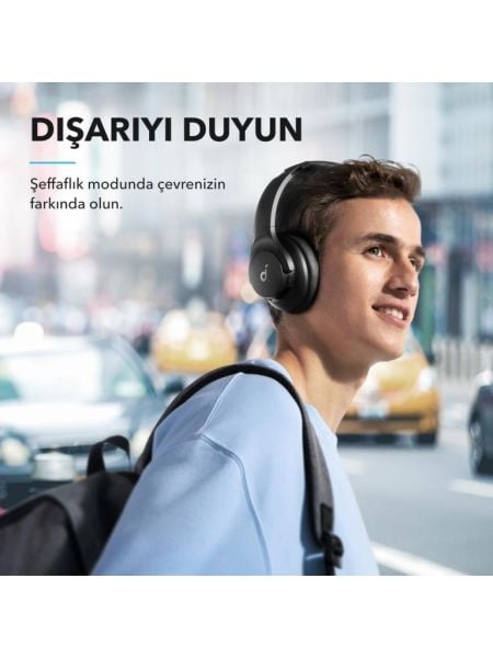 Anker Soundcore Q21i NC Kulak Üstü Bluetooth Kulaklık - Siyah