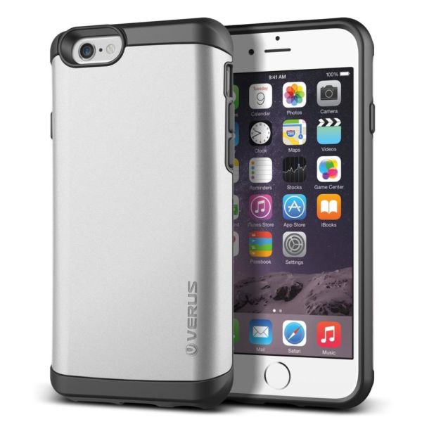 Verus iPhone 6 4.7 ile Uyumlu Case Damda Veil Series Kılıf Renk  Light Silver