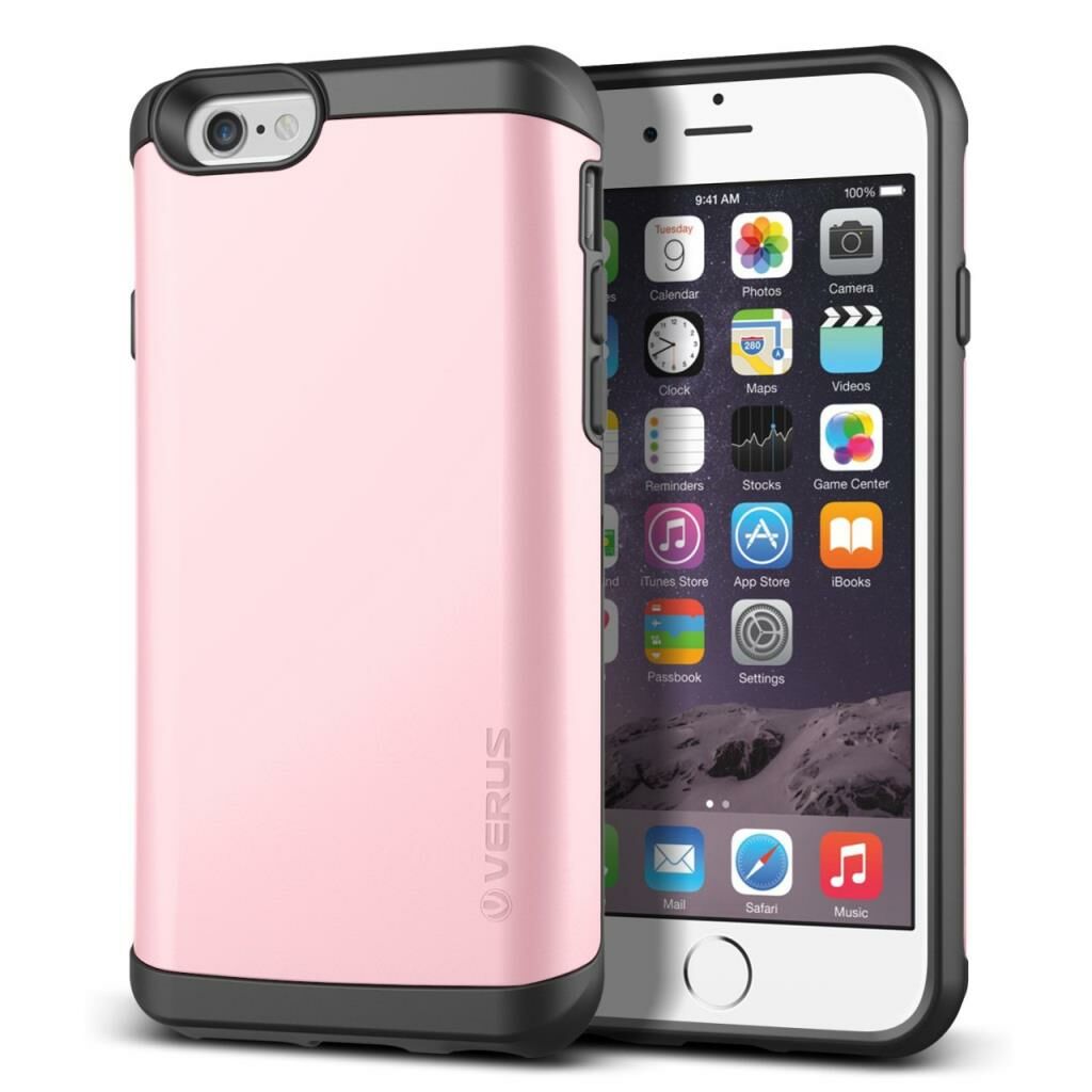 Verus iPhone 6 4.7 ile Uyumlu Case Damda Veil Series Kılıf Renk  Baby Pink
