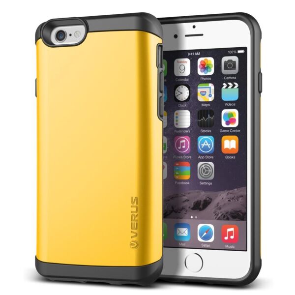 Verus iPhone 6 ile Uyumlu 4.7 Case Damda Veil Series Kılıf Renk  Special Yellow