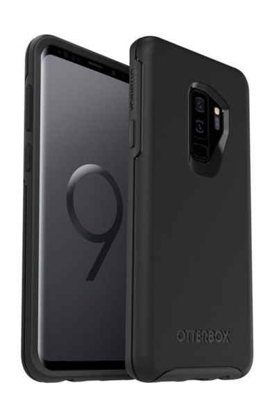 OtterBox Galaxy S9 Plus ile Uyumlu Kılıf Symmetry Siyah