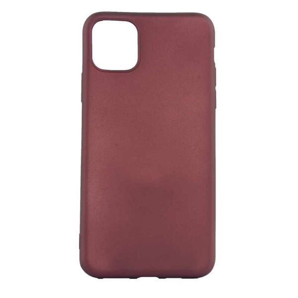 Zore iPhone 11 ile Uyumlu Premier Silikon Kılıf Mürdüm