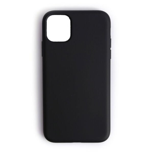 iPhone 11 Pro ile Uyumlu Cappy Silikon Kılıf Siyah