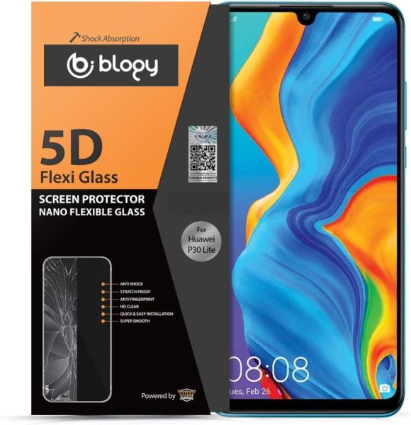 Blogy Mate 30 Lite ile Uyumlu Flexi 5D Ekran Koruyucu