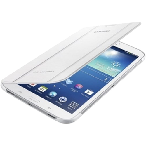 Galaxy Tab 3 8.0'' T310 ile Uyumlu Bookcover Kılıf Beyaz EF-BT310BWEGWW