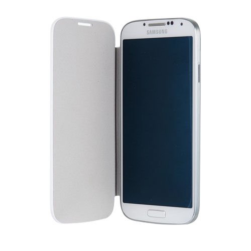 Anymode i9500 Galaxy S4 ile Uyumlu Folio Hard Cover Beyaz BRFH000KWH