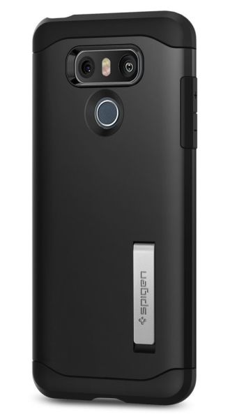 Spigen G6 ile Uyumlu Kılıf Slim Armor Black