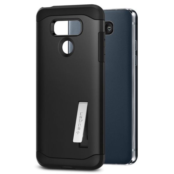 Spigen G6 ile Uyumlu Kılıf Slim Armor Black