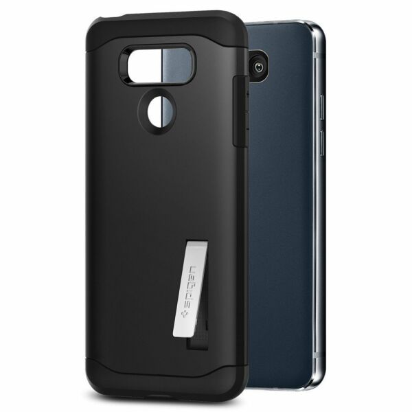 Spigen G6 ile Uyumlu Kılıf Slim Armor Black