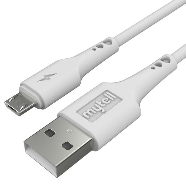 Mytell Şarj Seti SM-20 Micro Beyaz Universal 2in1 2100 mAh