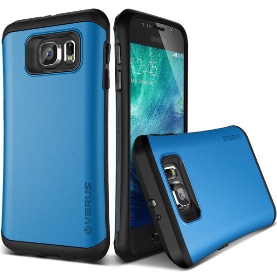 Verus Galaxy S6 ile Uyumlu Case Thor Kılıf HARD DROP Electric Blue