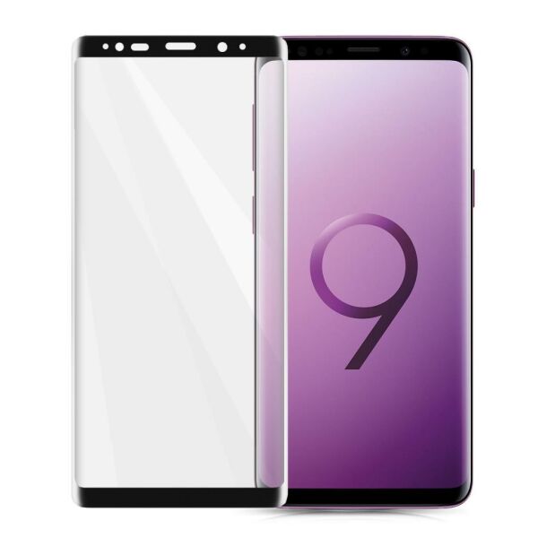 Blogy Galaxy S9 ile Uyumlu Flexi Edge 5D Ekran Koruyucu