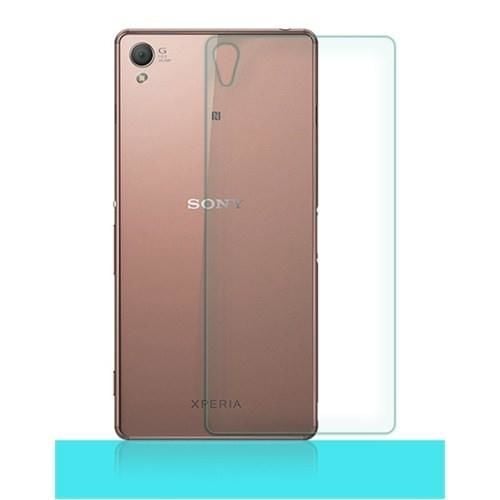 Xperia Z3 ile Uyumlu Cam Ekran Koruyucu Ön + Arka 1 Adet