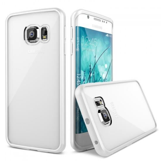 Verus Galaxy S6 Edge ile Uyumlu Crystal Mixx Kılıf White