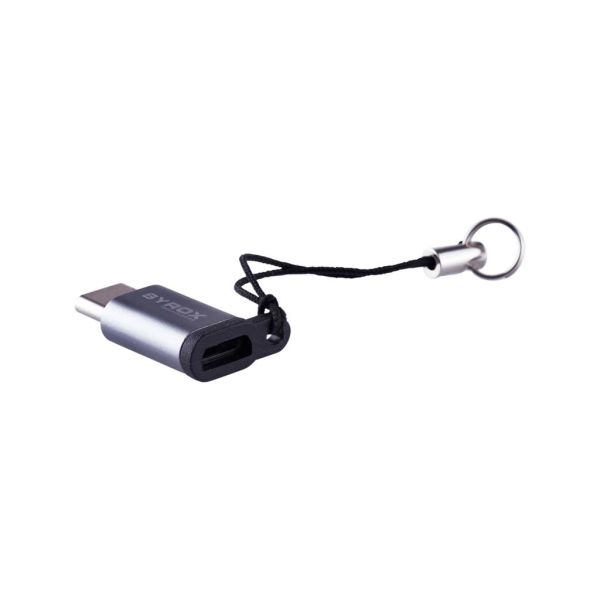 Syrox Type-C Micro USB Dönüştürücü DT14 Gümüş