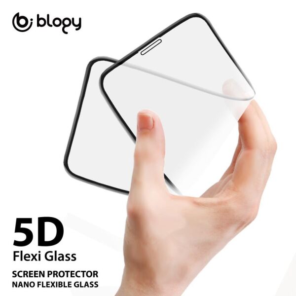 Blogy iPhone 11 / XR ile Uyumlu Flexi 5D Ekran Koruyucu