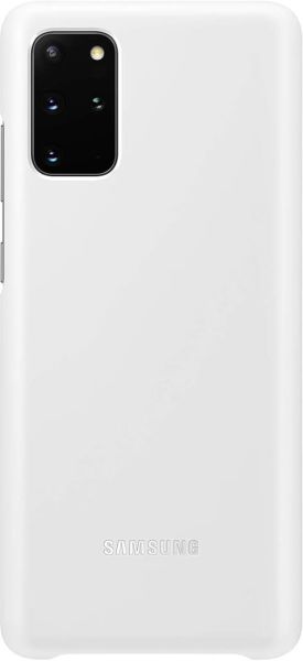 Galaxy S20 Plus ile Uyumlu LED Kılıf Beyaz EF-KG985CWEGTR