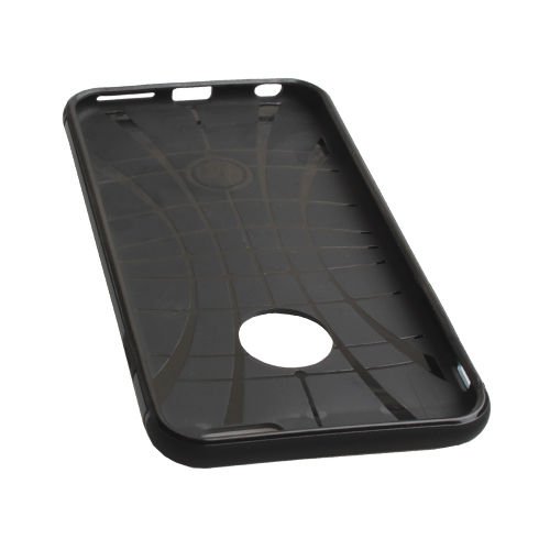iPhone 6S Plus/6 Plus ile Uyumlu Double Hard Koruma Kılıfı Metal Slate