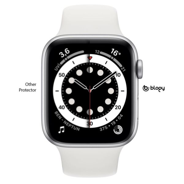 Blogy Watch ile Uyumlu 44mm Flexi 5D Ekran Koruyucu