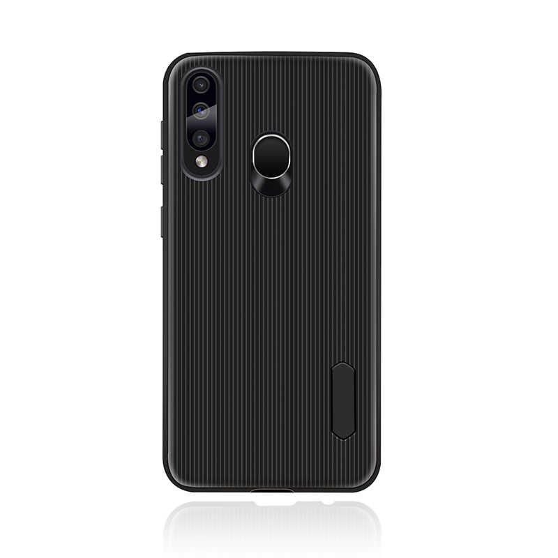 Zore Galaxy A60 ile Uyumlu Tio Silikon Kılıf Siyah